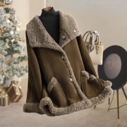Double Sided Fur One-Piece Coat For Women Mid To Long Winter 2025 New Model Imitation Lamb Fur Thickened Winter Women's Coat