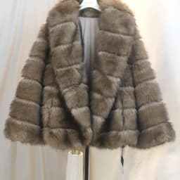 Faux Mink Fur Coat for Women,Covered Button Jacket,Turn-down Collar Outwear,Luxury,Korean,Autumn and Winter