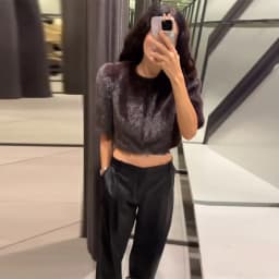 Luxury Solid High Waist Faux Fur Coat Women Elegant Half Sleeve Round Neck Regular Shoulder Thicken Jacket New Female Party Wear