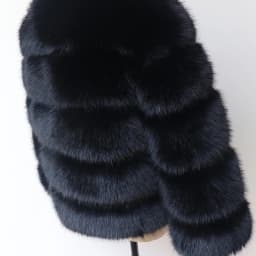HJQJLJLS 2022 New Fashion Faux Fur Coat for Women Black Fluffy Soft Furry Jacket Female High Imitation Fox Fur Outerwear LJLS139