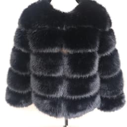 HJQJLJLS 2022 New Fashion Faux Fur Coat for Women Black Fluffy Soft Furry Jacket Female High Imitation Fox Fur Outerwear LJLS139
