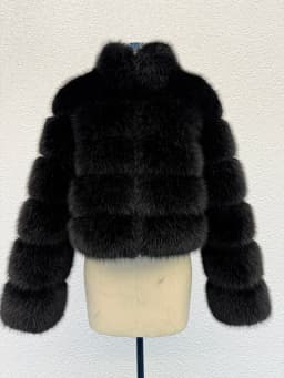 ZADORIN Elegant Stand Collar Long Sleeve Fluffy Faux Fur Coat Woman Clothing Thicken Faux Fur Jackets Winter Coats for Woman Top