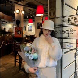 Women Faux Fur Coats Jackets Stand Collar Short Coat Thick Warm Y2k Streetwear Jacket Elegant Work Outerwear Autumn Winter