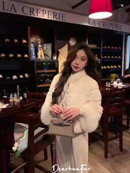 Women Faux Fur Coats Jackets Stand Collar Short Coat Thick Warm Y2k Streetwear Jacket Elegant Work Outerwear Autumn Winter