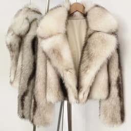 Mumaroho 2026 Winter Autumn Women Faux Fur Jacket Coat Striped Long Sleeve Thick Warm Outwear Fluffy Coat For Women