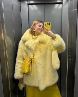 Furry Coat Women Warm Long Sleeve Loose Jacket Turn Down Collar Cardigan Solid Thick Faux Fur Coats Elegant Autumn Winter