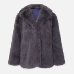 Furry Coat Women Warm Long Sleeve Loose Jacket Turn Down Collar Cardigan Solid Thick Faux Fur Coats Elegant Autumn Winter