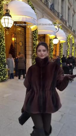 Neo Mint Iconic Blogger Fashion Vintage Striped Sable Mink Peplum Jacket Women 2026 Winter Luxury Brand Faux Fur Coat Outerwears