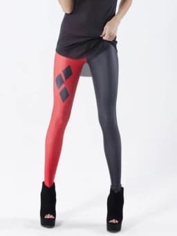 Women Galaxy Leggings Red And black printed Leggings pants Black Milk Leggins G L-1468