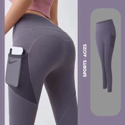 YOTEE hyperflex Seamless Yoga Pants Leggings Fashion Pocket Stretch Gym Running Wear Sportswear Track And Field Leggings