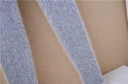 Ladies Women Autumn Winter Hairy Warm Angora Rabbit Hair Knitted Mink Cashmere Underwear Trousers Thernal Leggings Pants