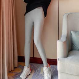 New Thickened Lamb Wool Leggings Women Autumn Winter High Waist Plus Velvet Keep Warm Pants Sexy Skinny Stretch Knitted Leggings