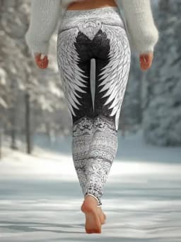 Women's Leggings Fashion 3D Print Stretchy Workout Leggings Slim Tights Sexy Yoga Pants Trendy Cool Trousers Fashion Clothes