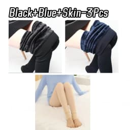 1-4Pair Women Winter Leggings Warm Leggins High Waist Solid Color Velvet Women Thickened Velvet Leggings Stretchy Black Leggings