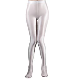 Stage Performance Leggings Glossy Shiny High Waist Fitness with Socks Stage Show Skinny Yoga Trousers Women Clothing