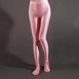 Stage Performance Leggings Glossy Shiny High Waist Fitness with Socks Stage Show Skinny Yoga Trousers Women Clothing
