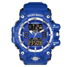 LIGE Military Men Watches Waterproof Luminous Quartz Men's Wristwatch Dual Display Digital Sports Casual Calendar Watch For Man