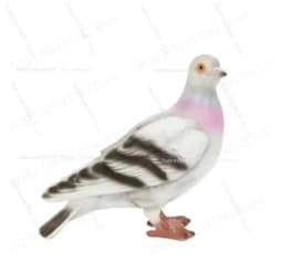 Pigeon Clutch Bag Creative Fun Casual Versatile Bag Home Decoration Ornaments Resin Material