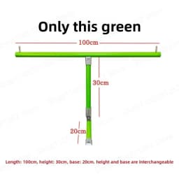 Lvyue Embroidery 100cm Aluminum Extension Thread Rod Universal for Floor Bed Table Frame Stand Accessory