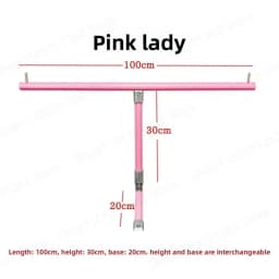 Lvyue Embroidery 100cm Aluminum Extension Thread Rod Universal for Floor Bed Table Frame Stand Accessory