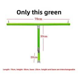 Lvyue Embroidery 100cm Aluminum Extension Thread Rod Universal for Floor Bed Table Frame Stand Accessory