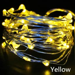 12V Fairy Light Party Wedding Holiday Decoration EU/US/AU/UK Switch Plug Silver Copper Wire Xmas Lamp Christmas Lights 10m 20m