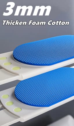 Bunk Bed Ladder Pad Non Slip Ladder Feet Foam Pad Easy to Install Professional Soft Comfort for Kids Bunk Bed Ladder Steps Cover