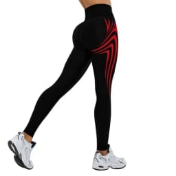Women Hip Lifting Cropped Leggings Tight Fit Running Fitness Sports Pants Daily Streetwear Minimalist Chic Ladies Activewear