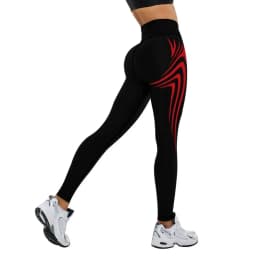 Women Hip Lifting Cropped Leggings Tight Fit Running Fitness Sports Pants Daily Streetwear Minimalist Chic Ladies Activewear