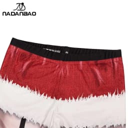 Nadanbao Xmas Bell Striped Print Leggings Women Soft Elastic Yoga Pants Christmas Party Festive Trousers Workout Sports Bottoms