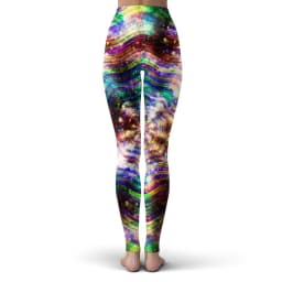 colorful psychedelic Style Fashion Women Leggings Fashion 3D Printed Paint Leggings Sexy Elastic Female Skinny Leggings DDK24