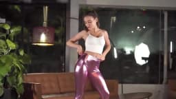 Women's Leggings Sexy High Waist Shiny Metallic Leggings Dance Yoga Skinny Pants for Women's Trousers Nightclub Party Punk Pants