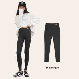 Women Winter Fleece Lined Leggings High Waist Pockets Thermal Thick Warm Slim Pants Woman Clothing Leggins