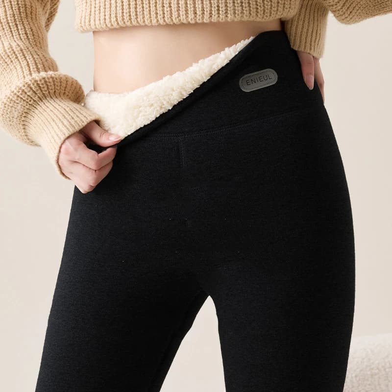 Autumn Winter High Waist Tights Thermal Pants Women Warm Thicken Plush Leggings Woman Slim Elasticity Fleece Leggings Female