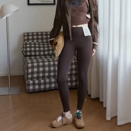 BIVIGAOS New Autumn Winter Acrylic Modal Thickened Leggings Women High Waist Tight Fitting Slim Cashmere Warm Leggings