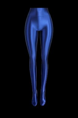 MJINM Women Oil Smooth Glossy Front Seamless Pantyhose Fitness Yoga High Waist Tight Wetlook Opaque Leggings Elasticity Jeggings