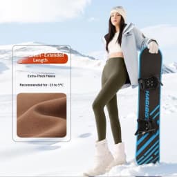 Elastic High Waist Tummy Control Sharkskin Leggings Women Winter Thick Warm Thermal Pants Female Solid Butt Lifting Yoga Pants