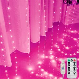 3/6M USB LED Curtain String Light Fairy Lights Garland Icicle Lights for Wedding Party Home Garden Decoration Valentine's Day