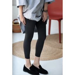 K17009 Comfortable Elastic Slim-Fit Leggings with Hidden Pockets and Wide Waistband for Tummy Control, Suitable for Women to Wear in All Seasons