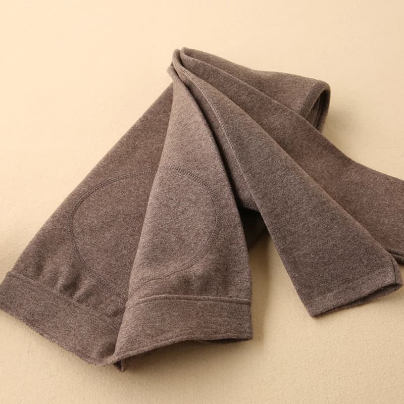 Pants Women Autumn Winter High-Waist Cashmere and Wool Leggings Long Elastic Ladies Pant Woman Trousers Knitted Thickening Pants
