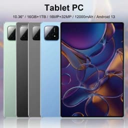 16GB 1TB 2026 Global New 10.36 inch tablet Android 13 Pad   10 core2 4K HD 5G WIFI Bluetooth 12000mAh tablets