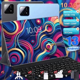 16GB 1TB 2026 Global New 10.36 inch tablet Android 13 Pad   10 core2 4K HD 5G WIFI Bluetooth 12000mAh tablets