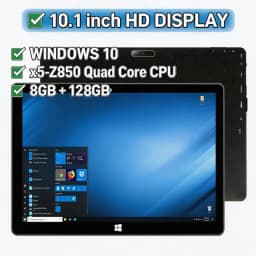 AR10 8GB LPDDR4 RAM 128GB ROM DR1607 10.1" Windows 10 Tablet PC 64bit Intel Atom X5-Z8350 CPU 1920 X 1200 HD IPS Screen