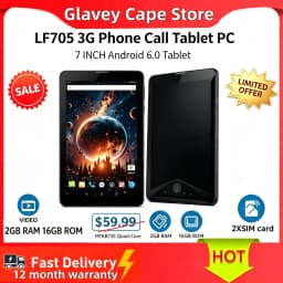 7 INCH T10 Android 6.0 Tablet PC 2GB RAM 16GB ROM LF705 MTK8735 Quad-Core 1.2GHz Support 3G / 4G Phone Call 2 X SIM Card