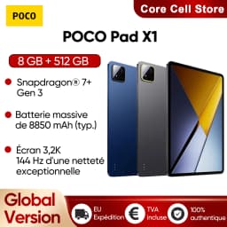 POCO Pad X1 Global Version Tablet 8GB 512GB Snapdragon 7+ Gen 3 11.2' 3:2 3.2K 144Hz Crystal-Clear Display 8850mAh (Typ) Battery 45W Turbo Charging