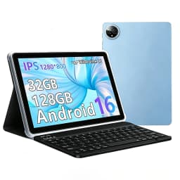 10.1 Inch Tablet Android 16 8-Core Tablets 32GB(8+24)+128GB 1TB Expansion 7000mAh WiFi 5 5MP+8MP Keyboard Mouse PC PAD Set