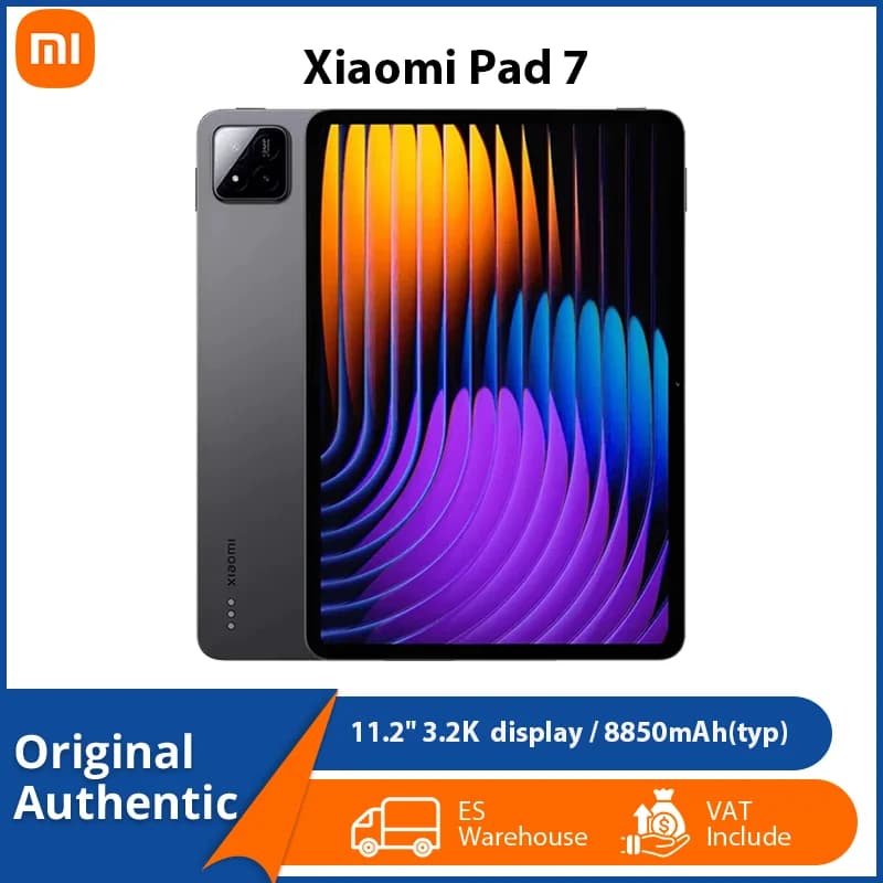 Xiaomi Pad 7 Global Version 11.2'' 144Hz 3.2K Display Snapdragon 7+ Gen 3 Octa-Core Processor 8850mAh