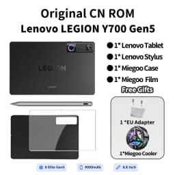 Lenovo Legion Y700 Gen5 TB323FU AI Gaming Tablet Snapdragon 8 Elite Gen5 8.8' 3K 165Hz Screen 9000mAh 68W Charging Android