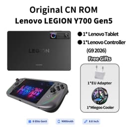 Lenovo Legion Y700 Gen5 TB323FU AI Gaming Tablet Snapdragon 8 Elite Gen5 8.8' 3K 165Hz Screen 9000mAh 68W Charging Android