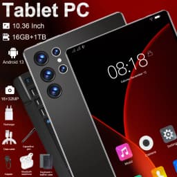 2026 Global New 10.36 inch tablet Android 13 Pad 16GB 1TB 14 core2 4K HD 5G WIFI Bluetooth 20000mAh tablets